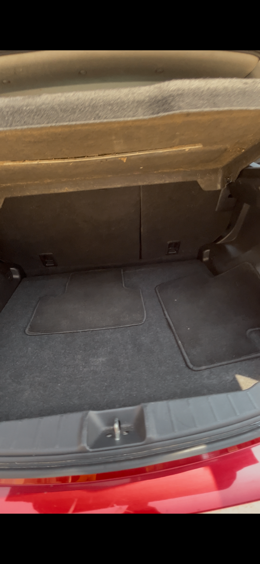 Trunk & cargo area — after