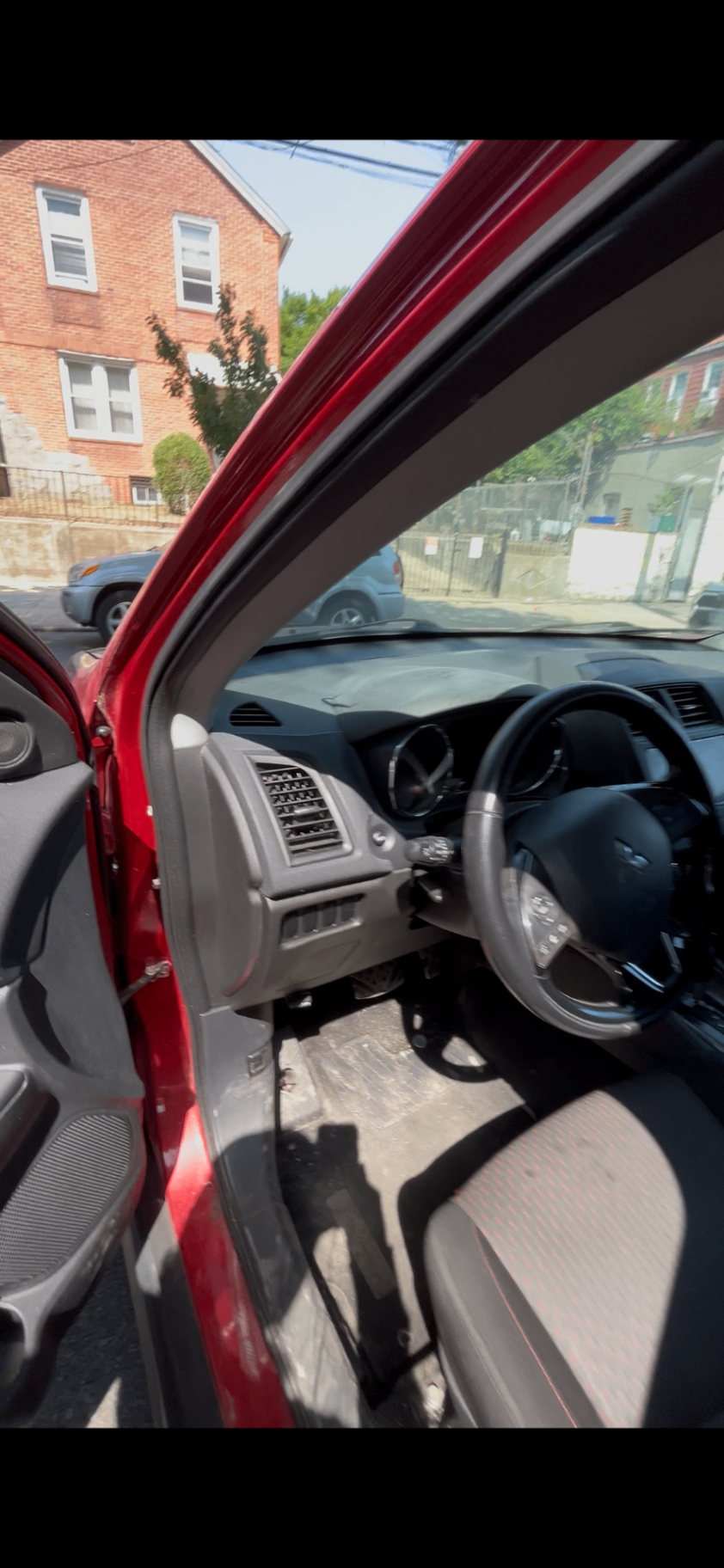 Interior deep clean — before